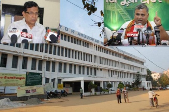 Manik Sarkar Govtâ€™s another mega scam exposed by Sunil Deodhar over Tripura Medical College : Students future dark as the MCI cancelled affiliation, CPI-Mâ€™s corruption empire under collapse